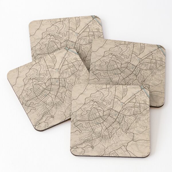 Item preview, Stuttgart Sepia Map designed and sold by CPTVDesign.