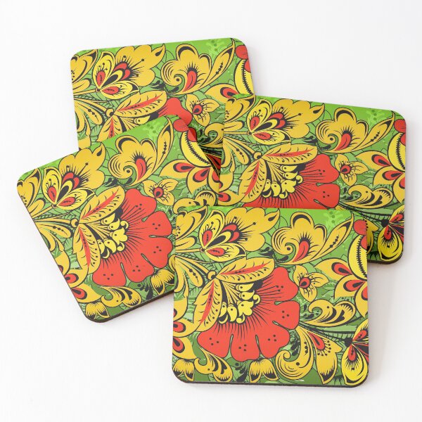 Item preview, Khokhloma flowers designed and sold by Aleks96.