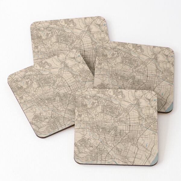 Item preview, Sendai Sepia Map designed and sold by CPTVDesign.