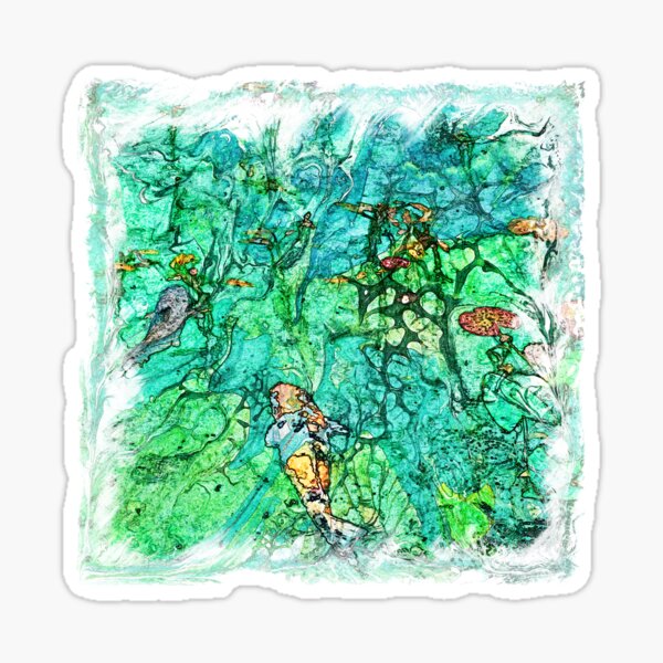 The Atlas of Dreams - Color Plate 225 Sticker