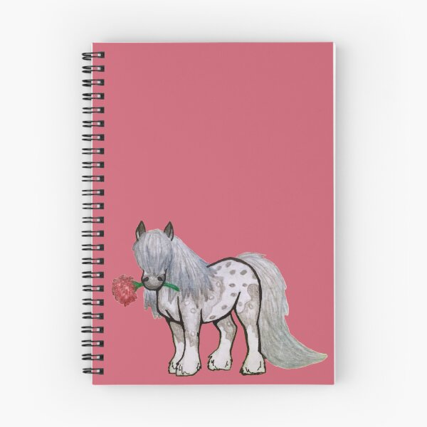 Item preview, Falabella Pony With Carnation designed and sold by snowydeer.