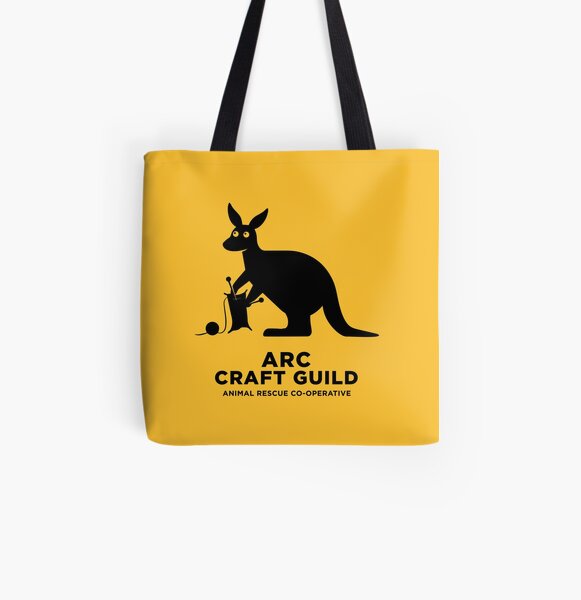 ARC Craft Guild gear: Pillows, Hangings, Stickers! Stuff for your pool room or shelter All Over Print Tote Bag