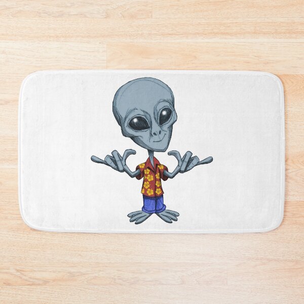 Item preview, Aloha Alien designed and sold by wickedcartoons.
