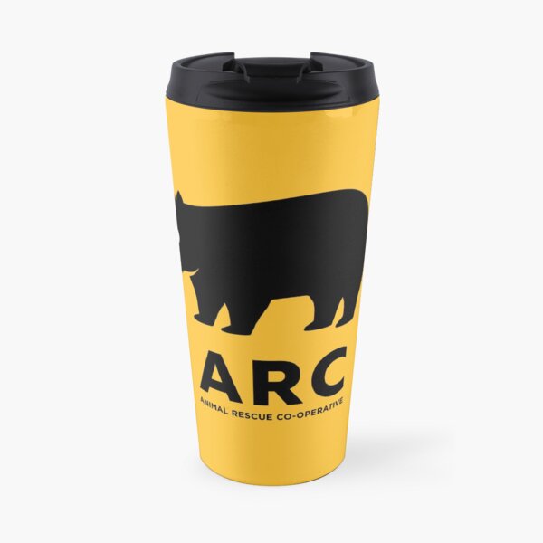 ARC Wombat gear: Pillows, Hangings, Stickers! Stuff for your pool room or shelter Travel Mug