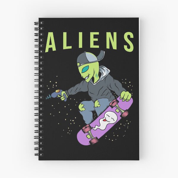 Item preview, Aliens Skate Too designed and sold by Alchemytshirts.