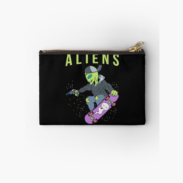 Item preview, Aliens Skate Too designed and sold by Alchemytshirts.
