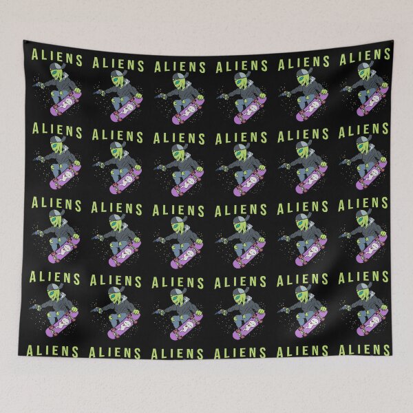 Item preview, Aliens Skate Too designed and sold by Alchemytshirts.