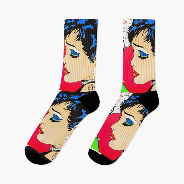 Item preview, Banksy and the pop art girl designed and sold by Mabbatt-art.