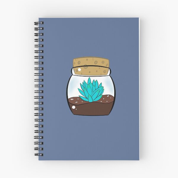 Item preview, Bright Blue Succulent Potion Bottle designed and sold by SJ-Sketches.