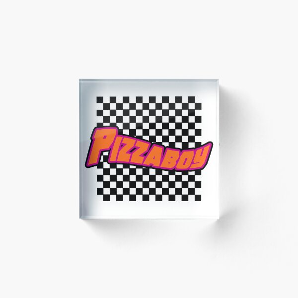 Artikelvorschau, Pizzaboy PizzalogoCheckerboard entworfen und verkauft von Pizzaboy! Merch Store.