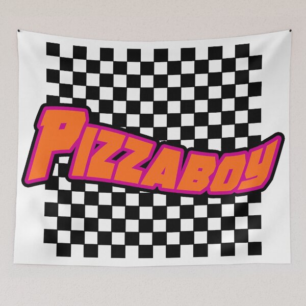 Item preview, Pizzaboy PizzalogoCheckerboard designed and sold by Pizzaboy! Merch Store.