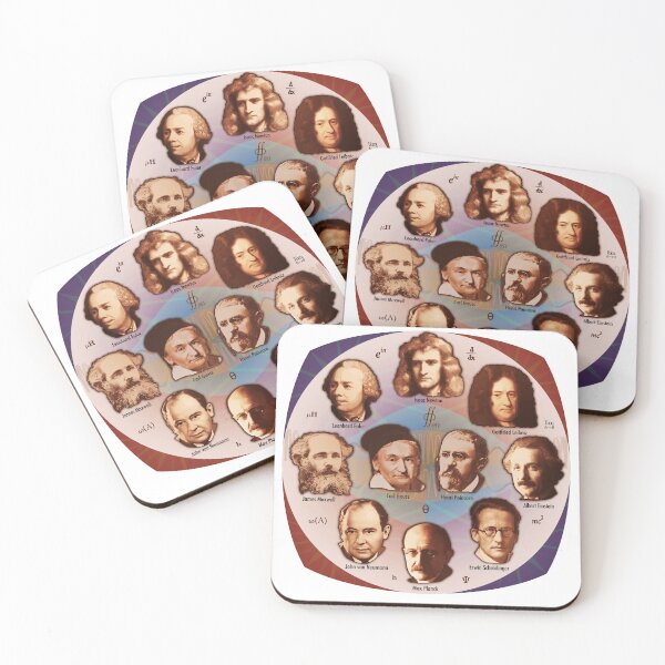 Item preview, Some Math, Physics, and Quantum Mechanics Greats designed and sold by Brad Ormand.