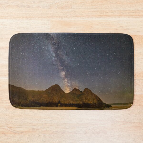 Item preview, Three Cliffs Bay with the Milky Way designed and sold by Dan Santillo.