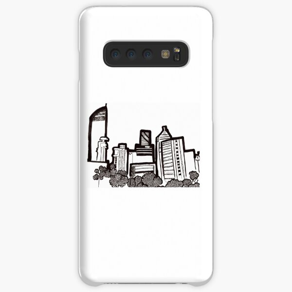 Brisbane City Skyline - View from Kangaroo Point Samsung Galaxy Snap Case