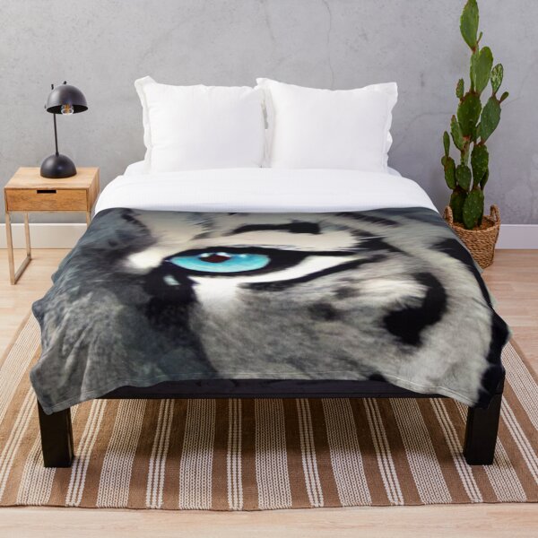 Item preview, White Tiger Eye Beautiful Animal Print designed and sold by lorrinani.