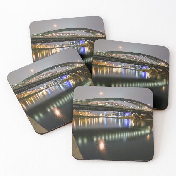 Item preview, The Mindaugas Bridge night view, Vilnius, Lithuania designed and sold by studio838.