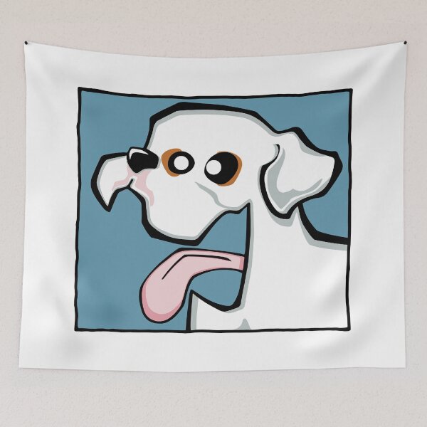 Item preview, Boxer - White (Face) WHITE BG designed and sold by TheChicken.