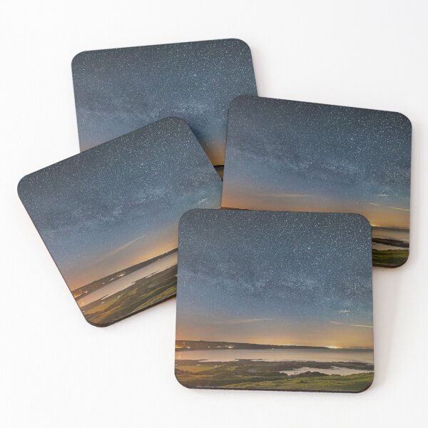 Item preview, Port Eynon Bay and Horton at night designed and sold by Dan Santillo.