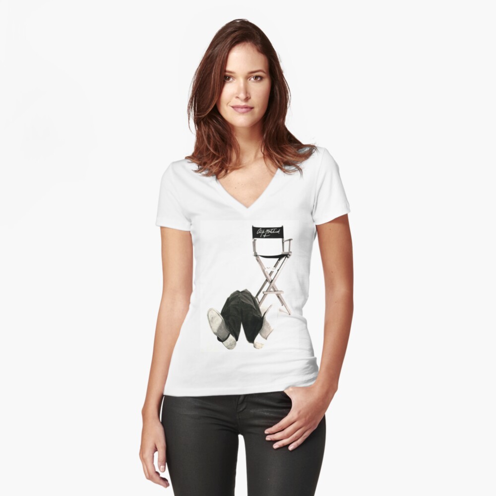 Item preview, Fitted V-Neck T-Shirt designed and sold by ugofantozzi.
