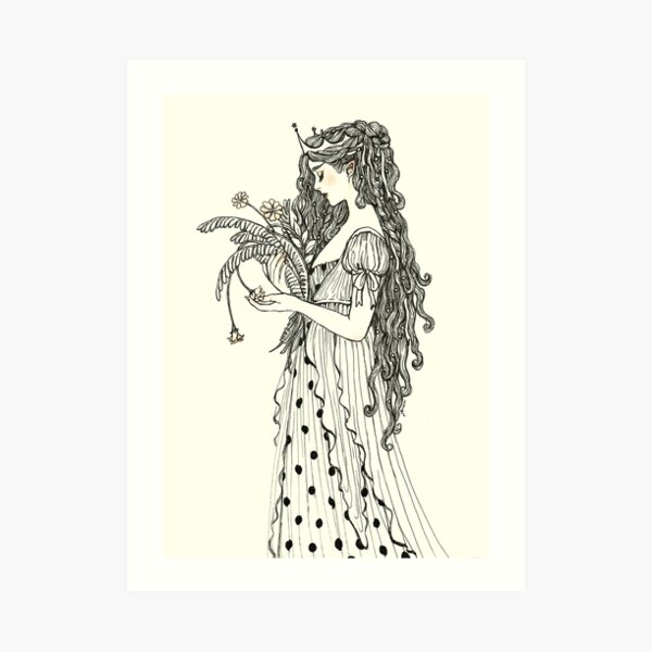 Fada Art Print