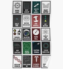 20 Frauen, die die Wissenschaft verändert haben. Und die Welt Poster