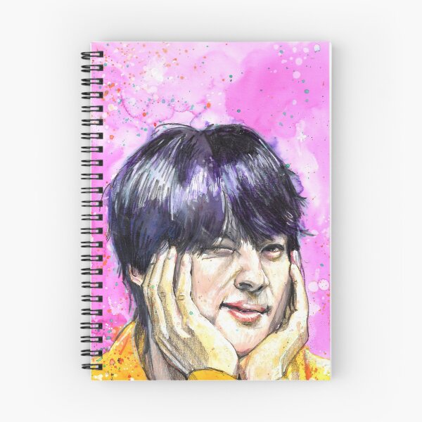 Item preview, Jin winks, music artist from BTS designed and sold by Femke_art Blankers.