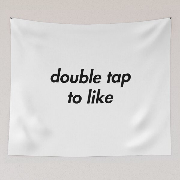 Item preview, Double Tap To Like designed and sold by AlanPun.