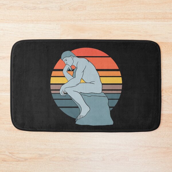 Item preview, Rodin The Thinker Philosophy Vintage Sunrise Edition designed and sold by isstgeschichte.