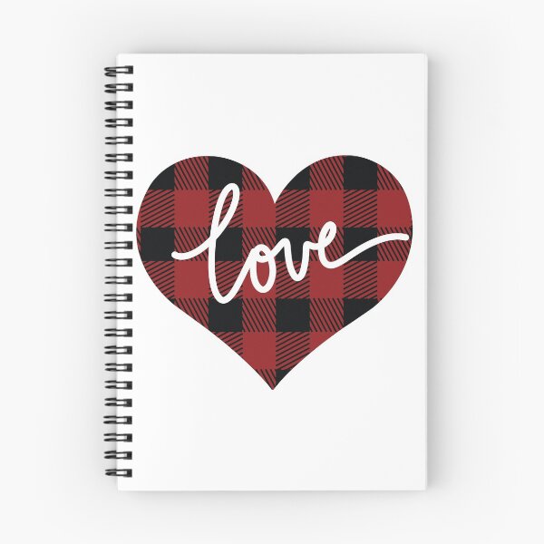 Item preview, Buffalo plaid love heart  designed and sold by PepaAnaRB.
