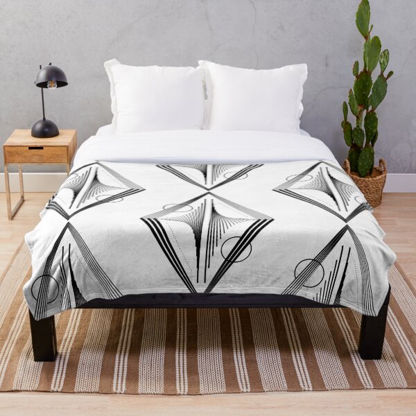 Item preview,  Geometric minimal linear abstract black designed and sold by Carolina Salazar.