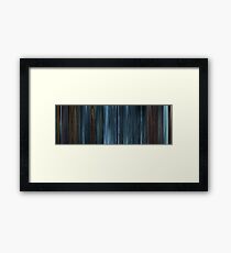 Moviebarcode: TRON: Legacy (2010) Framed Print