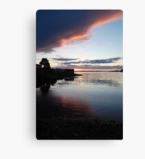 Sunset from Poolewe Canvas Print