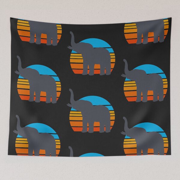 Item preview, Elephant - Vintage Sunrise Edition designed and sold by isstgeschichte.