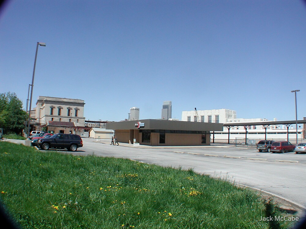 "Omaha Nebraska, Amtrak RR Station" by Jack McCabe Redbubble
