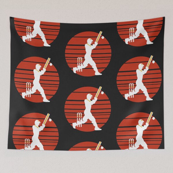 Item preview, Cricket Player - Vintage Sunrise Edition designed and sold by isstgeschichte.