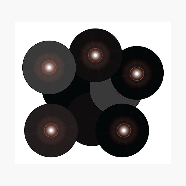 5 lights Photographic Print