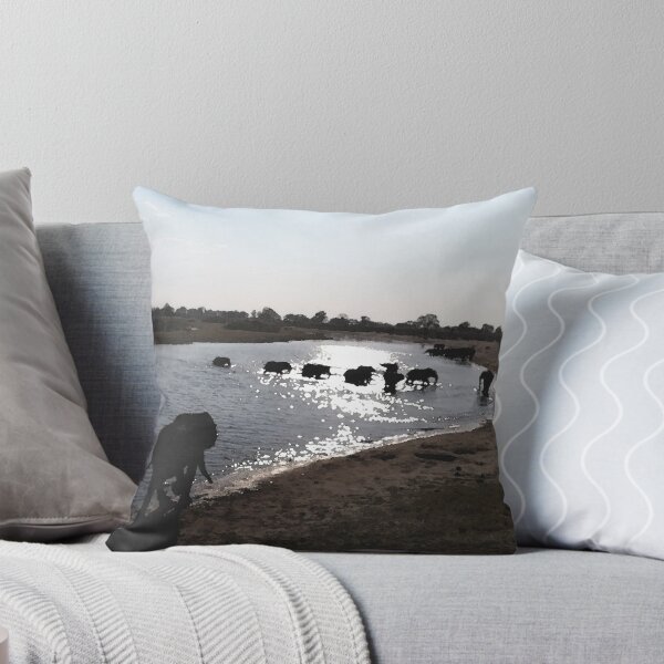 Item preview, Elephant River Watercolour designed and sold by munkeymomo.