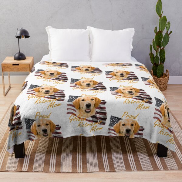 Item preview, Proud Golden Retriever Mom - US Flag designed and sold by SadSacDesigns.