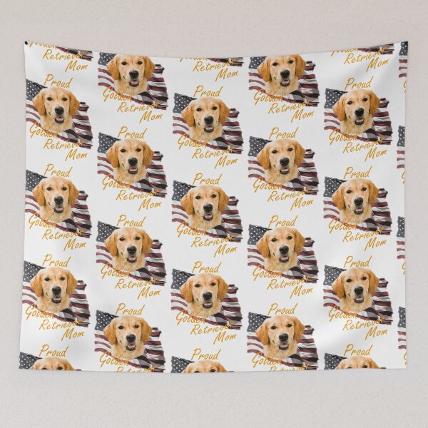 Item preview, Proud Golden Retriever Mom - US Flag   designed and sold by SadSacDesigns.