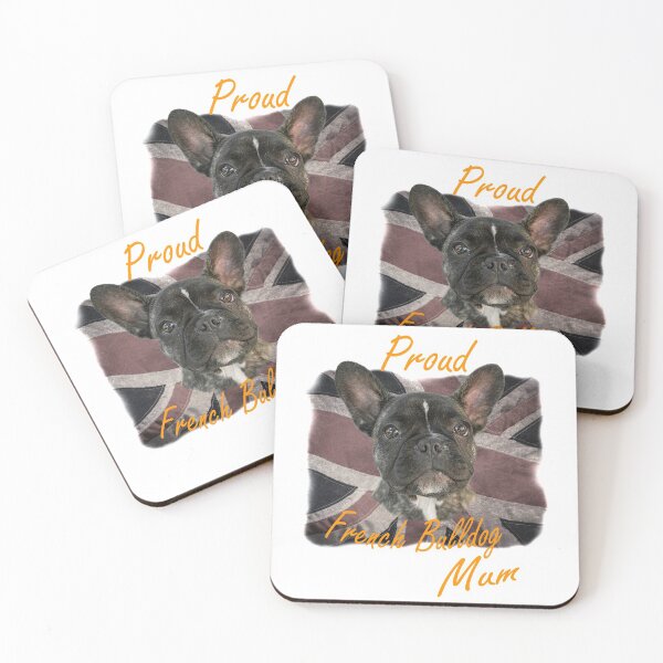 Item preview, Proud French Bulldog Mum - British Flag   designed and sold by SadSacDesigns.