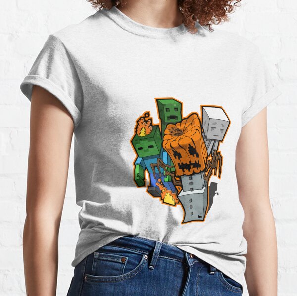 Minecraft Zombie T Shirts Redbubble - minecraft zombie shirt roblox