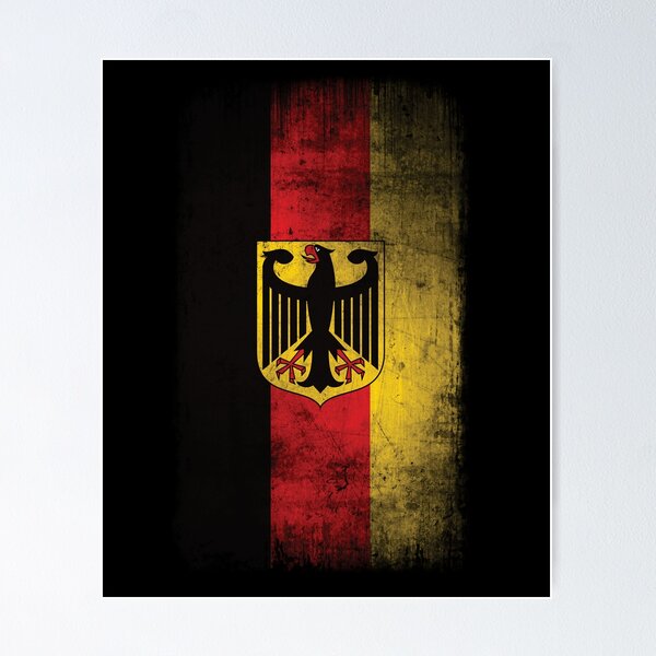Item preview, Germany flag eagle coat of arms Bundesadler designed and sold by Beltschazar.