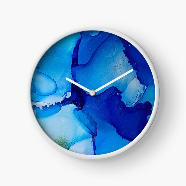 Inking in Blues Clock