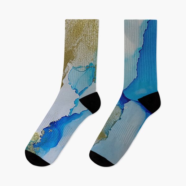 Item preview, Inking in Blues & Gold designed and sold by Collective Obsessions.