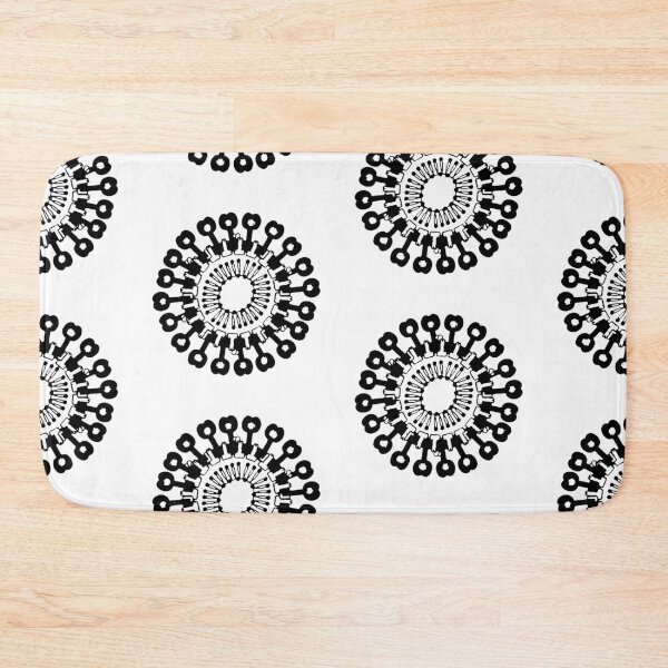 Item preview, Wuhan Coronavirus 2019-nCoV (black on white) designed and sold by flashman.