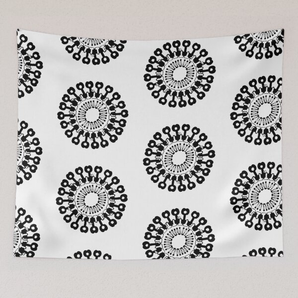 Item preview, Wuhan Coronavirus 2019-nCoV (black on white) designed and sold by flashman.