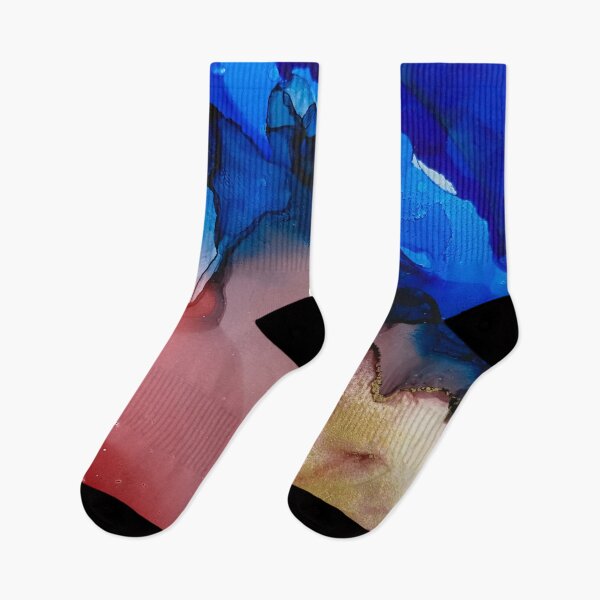 Item preview, Inking in Blues, Reds & Gold designed and sold by Collective Obsessions.