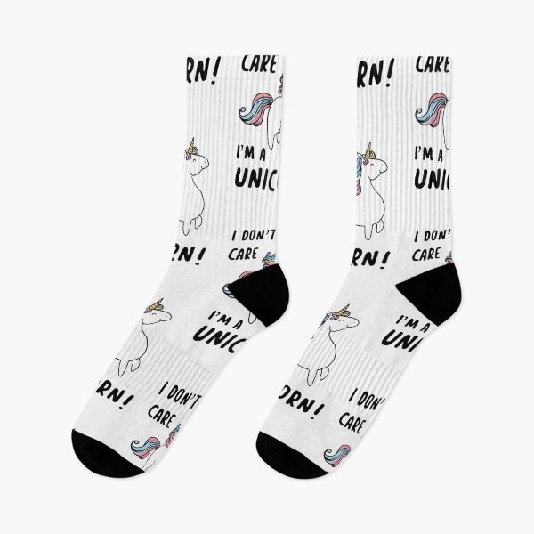 Item preview, I Don't Care I'm A Unicorn designed and sold by SuperrSunday.