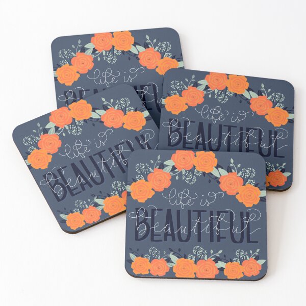 Item preview, Life Is Beautiful designed and sold by kandraletters.