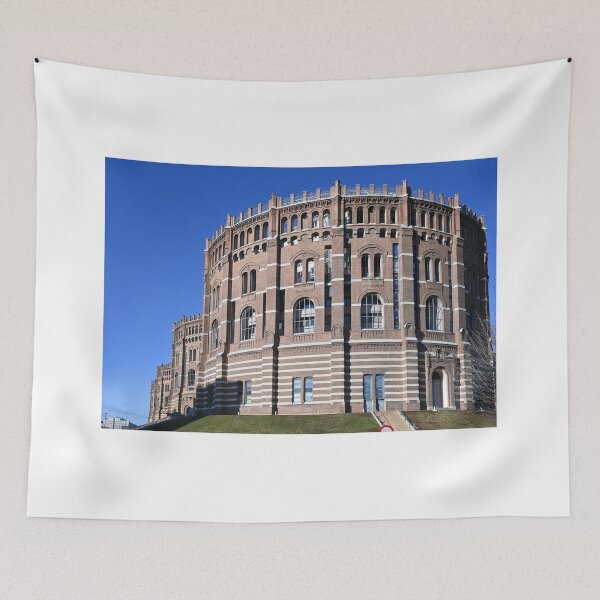 Item preview, four old gas storages Gasometer landmark Vienna Austria designed and sold by goceris.